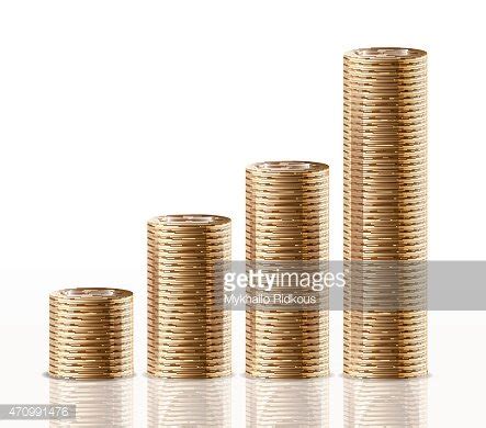 Stack Coins Stock Clipart | Royalty-Free | FreeImages