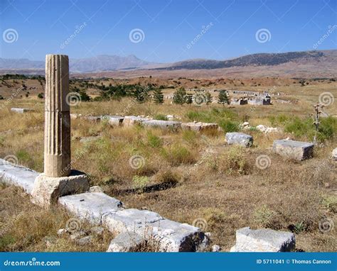 Ancient Ruins - Pisidian Antioch Stock Image - Image of religion, izmir: 5711041