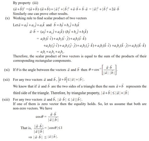 Scalar product and Properties of Scalar Product