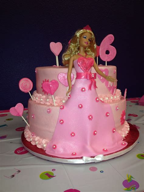 Barbie Birthday Party Cake