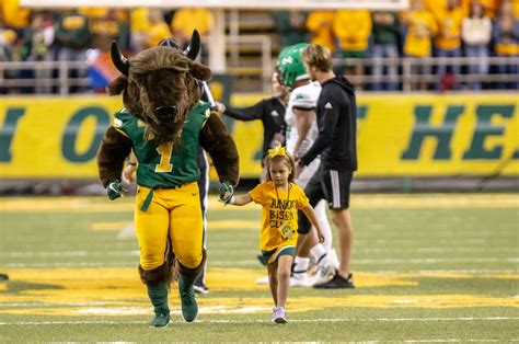 October 2019: North Dakota State University - Thundar the Bison - Mascots