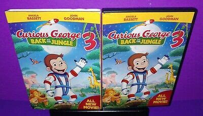 Curious George 3: Back to the Jungle (DVD, 2015) W/Slip Cover B381 ...