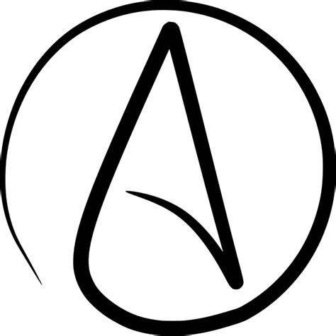 Kostenlose Vektorgrafik: Atheist, Atheismus, Symbol, Icon - Kostenloses Bild auf Pixabay - 884127