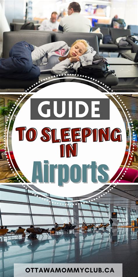 Sleeping in Airports: Guide for Travellers | Ottawa Mommy Club