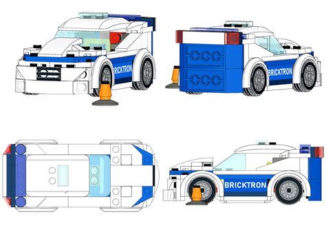 Lego City: Police Sports Car • Dorian Bricktron