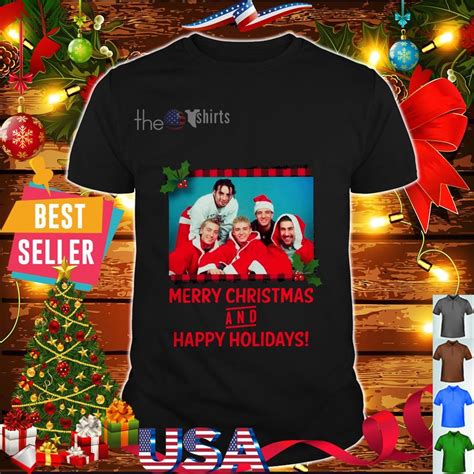 NSYNC Merry Christmas and Happy Holidays shirt, hoodie, sweater