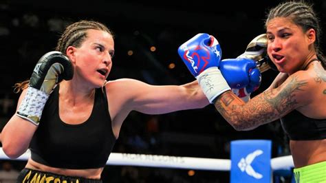 Chantelle Cameron stops Melissa Hernandez in fifth round to defend WBC ...