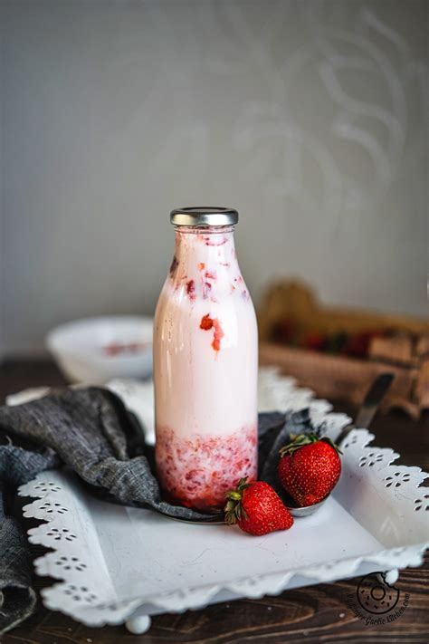 Fresh Homemade Korean Strawberry Milk Recipe (How to Make It) | My ...