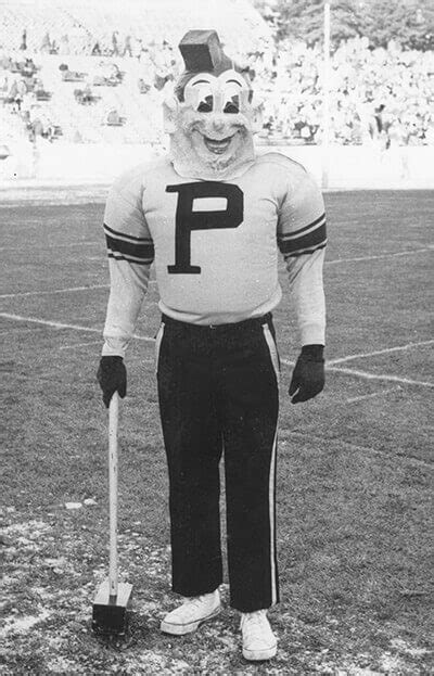 Then & Now: Purdue Pete - Purdue University News