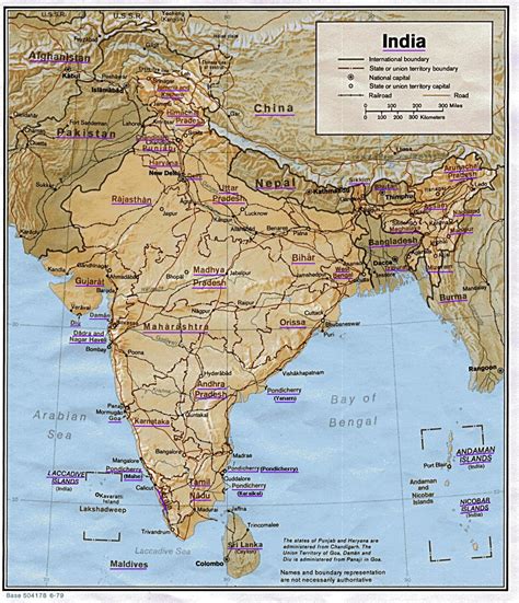 India Maps | Printable Maps of India for Download