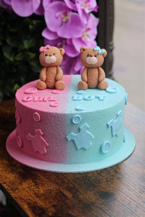 Gender Reveal Cake - Rotari Cakes