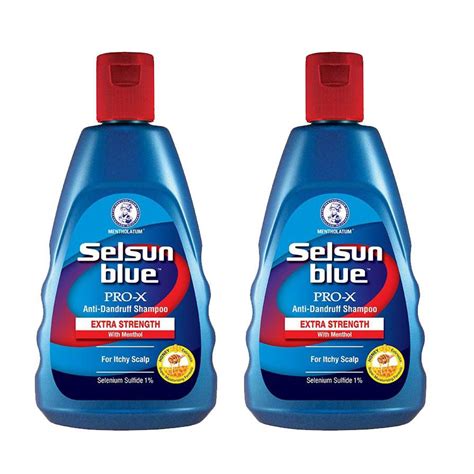 Selsun Blue Anti Dandruff Shampoo Extra Strength 2x200ML | BeeCost