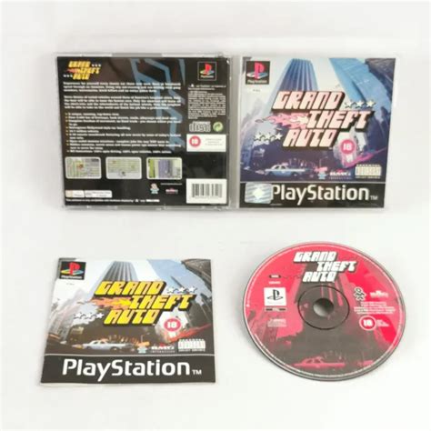 GRAND THEFT AUTO GTA (PAL) Sony PlayStation PS1 Limited Edition £29.99 ...