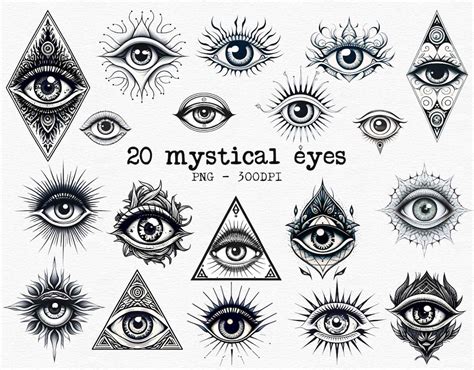 Mystical Eye Clipart Evil Eye Png Mystical Png Third Eye Png Masonic ...