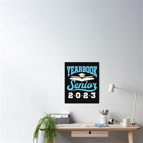 "Yearbook Senior Class of 2023" Poster for Sale by jaygo | Redbubble