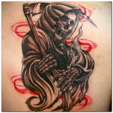 dragon tattoos: Do Grim Reaper Tattoos Have Great Spiritual ...