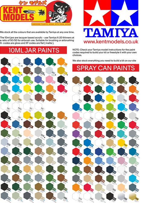 Tamiya TS Spray Paint - Huge Colour Range - Kent Models