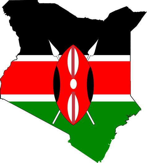 Kenya Map Clipart Images