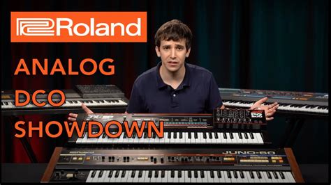 Roland Juno 106 & Juno 60 vs. JX-3P & JX-8P - Analog DCO Showdown - YouTube