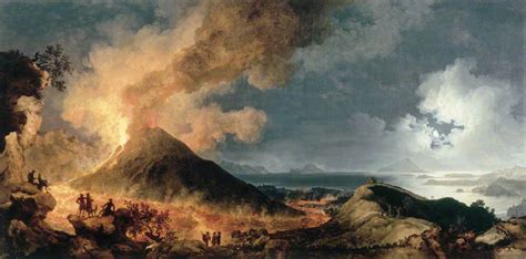 An Eruption of Vesuvius by Moonlight | Art UK