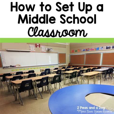 How to Set Up a Middle School Classroom - 2 Peas and a Dog