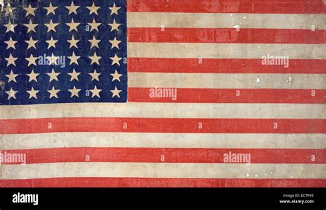 1865 united states flag hi-res stock photography and images - Alamy