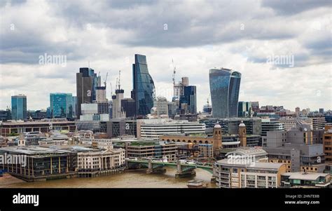 View of the city of London skyline Stock Photo - Alamy