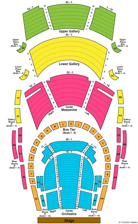 Bass Concert Hall Seating Chart | wordacross.net