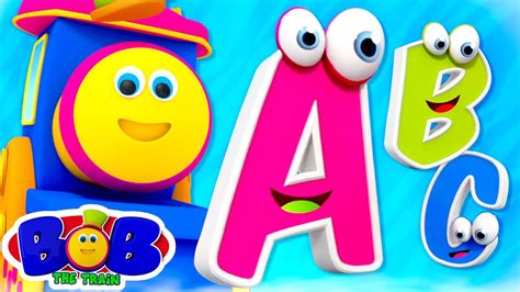 ABC Song | Alphabet Songs For Kids | Nursery Rhymes and Kindergarten Song with Bob the Train ...