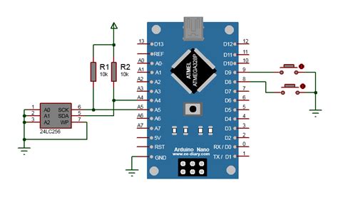 Arduino Nano I2C EEPROM programming tutorial | ee-diary