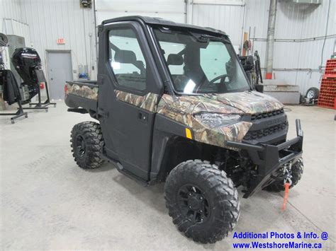 Pre-Owned 2018 POLARIS RANGER 1000 - CAMO Black in Arborg #044320 | Westshore Marine & Leisure