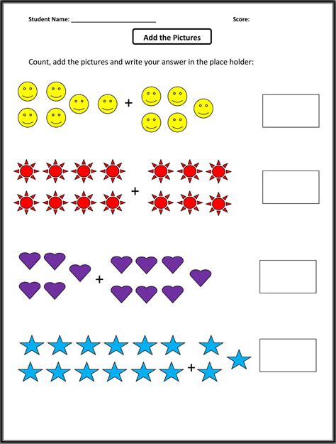 Math 1st Grade Worksheets - WorksheetsCity