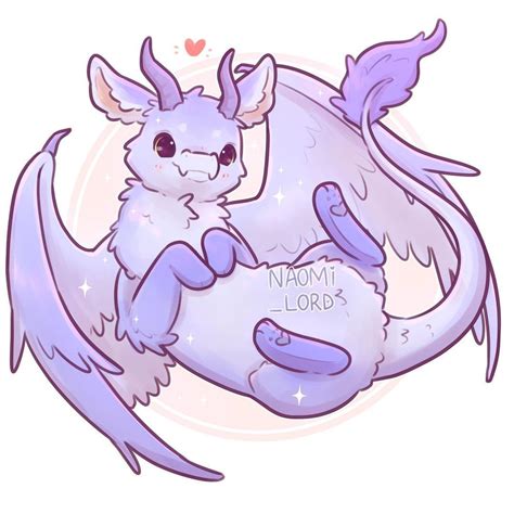 Naomi Lord auf Instagram: „ 💜 another fluffy dragon!! 💜 I was going for a sorta Periwinkle ...