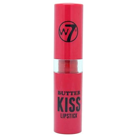 W7 COSMETICS Butter Kiss Lipstick, Lips Pink