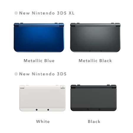 New Nintendo 3DS and 3DS XL Handheld Game Consoles Announced | Gadgetsin