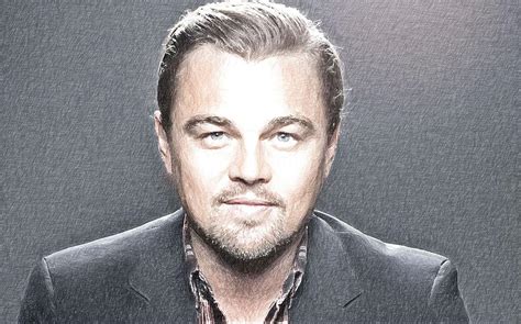 Leonardo DiCaprio Art Digital Art by Lilia Kosvintseva