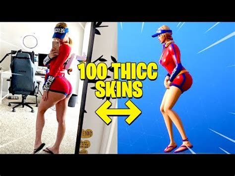 Thicc Fortnite : Fortnite Things Top 100 Thicc Fortnite Skins In Real Facebook - be-th-only