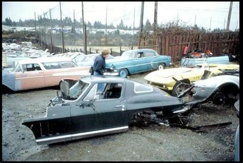 Corvette Photos - The Ultimate Corvette Photo Picture Gallery | Abandoned cars, Corvette ...