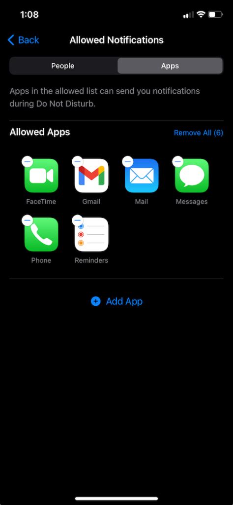 How to Exclude Specific Apps from Do Not Disturb on iPhone