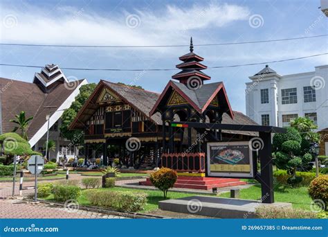 Aceh Museum in Banda Aceh Indonesia. Aceh Traditional House Called ...