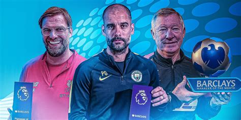 Managers with the most Premier League Manager of the Month awards