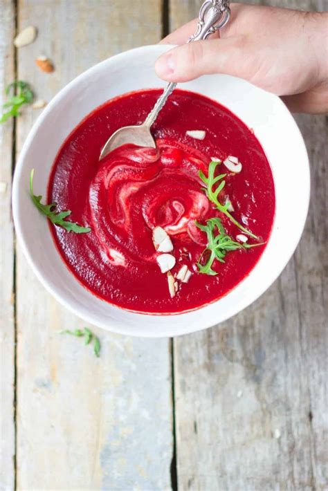 Roasted Beet Soup - The Healthy Epicurean