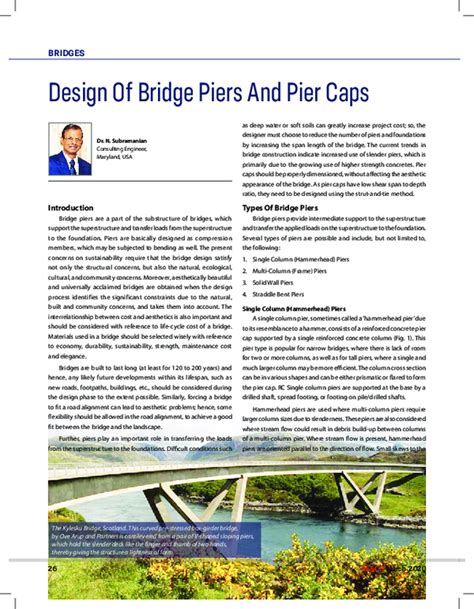 (PDF) NS 2020 Design Of Bridge Piers And Pier Caps CE CR March2020 ...