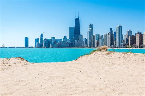 North Avenue Beach in Chicago - Beachside for Bums and Athletes Alike ...