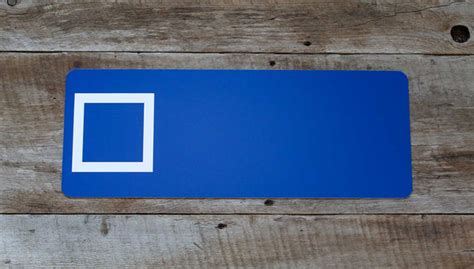 Custom Blue Run Ski Trail Sign | Signs of the Mountains