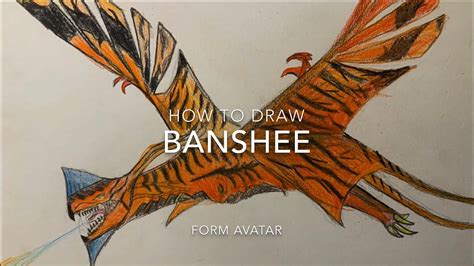 How To Draw A Banshee From Avatar