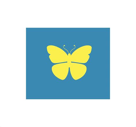 A yellow butterfly vector art work 23079821 Vector Art at Vecteezy