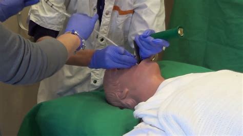 Flexible Tip Bougie in use with Difficult Intubation Mannequin - YouTube