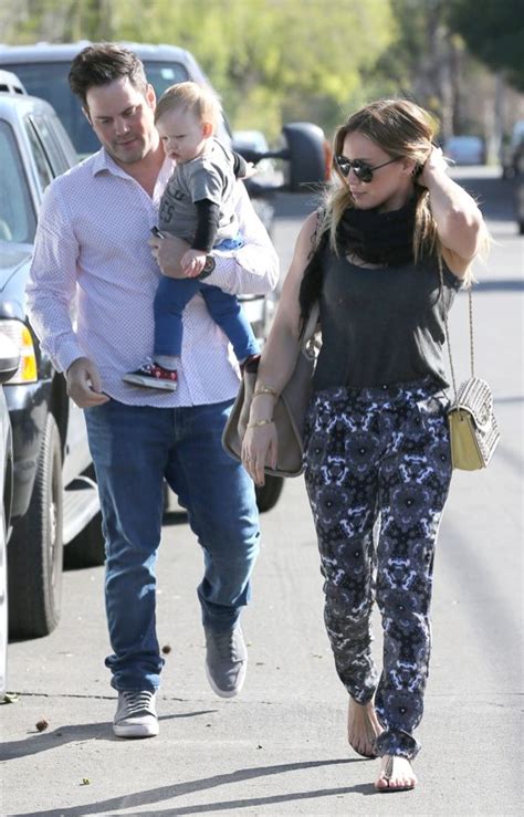 Hilary Duff And Her Family Attend A Birthday Party | Celeb Baby Laundry