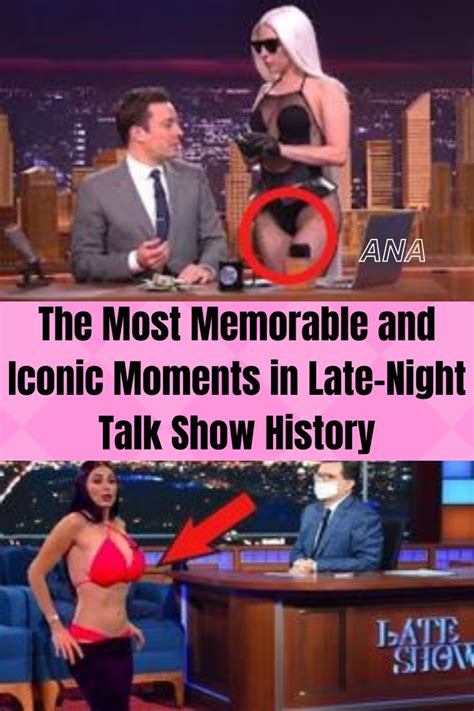 The Most Memorable and Iconic Moments in Late-Night Talk Show History | How to memorize things ...